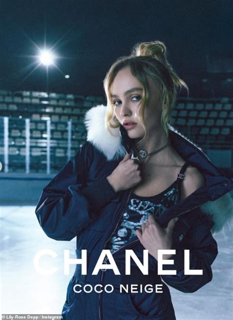 chanel coco neige blouson|lily rose depp coco.